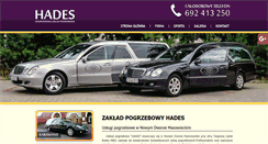 Desktop Screenshot of hades-ndm.pl