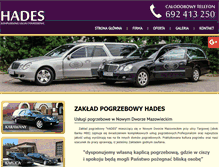 Tablet Screenshot of hades-ndm.pl